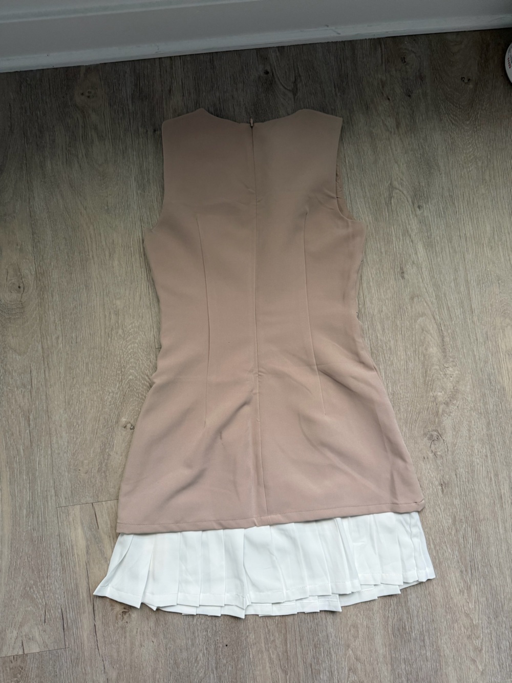 Commense Beige Mini Dress - Picture 3 of 6